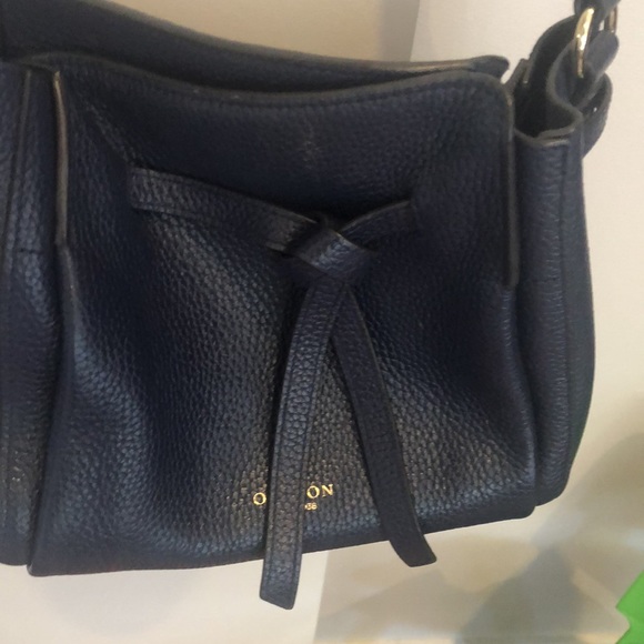 Oroton shoulder bag dark blue - Picture 4 of 8
